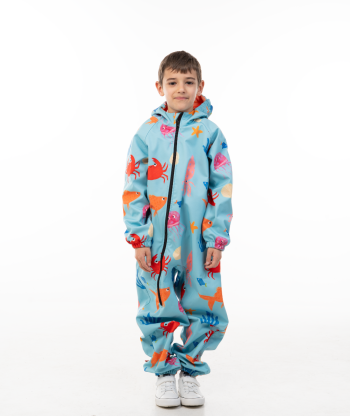 Waterproof Softshell Overall Comfy Havets Krabbor Jumpsuit