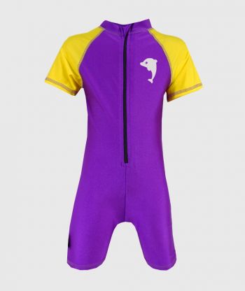 Swimsuit Purple/Yellow